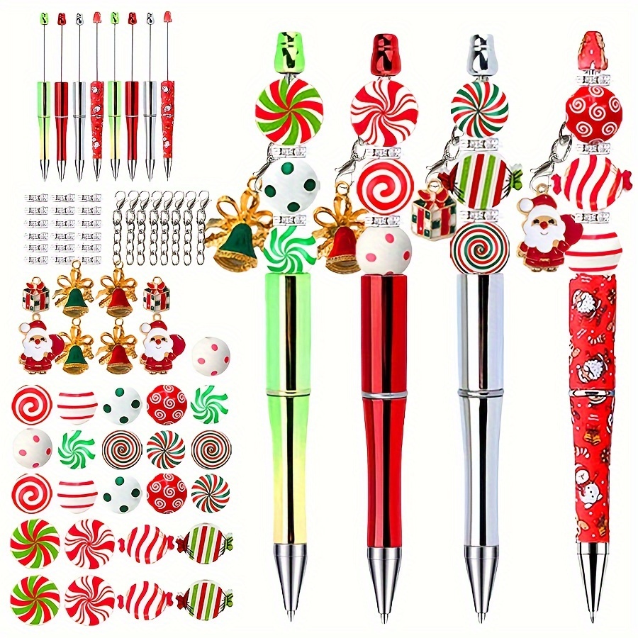 

de 66 Stylos à à Thème de et An Perles - Stylos à Colorés de 1mm en , de Pompons DIY le et l'École