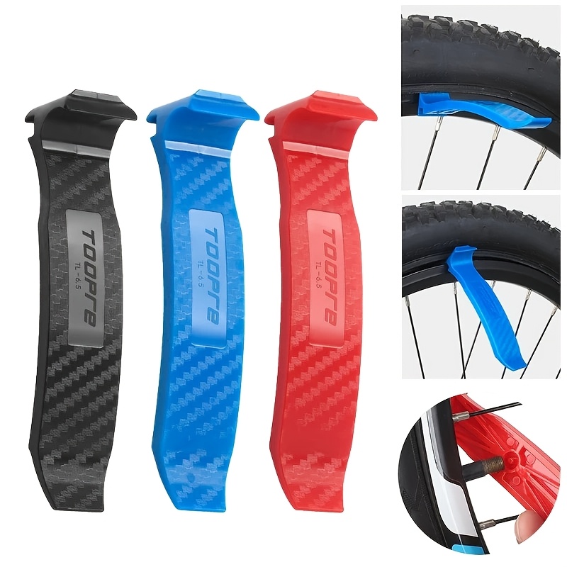 2pcs toolmei bike tire levers carbon fiber pattern Temu
