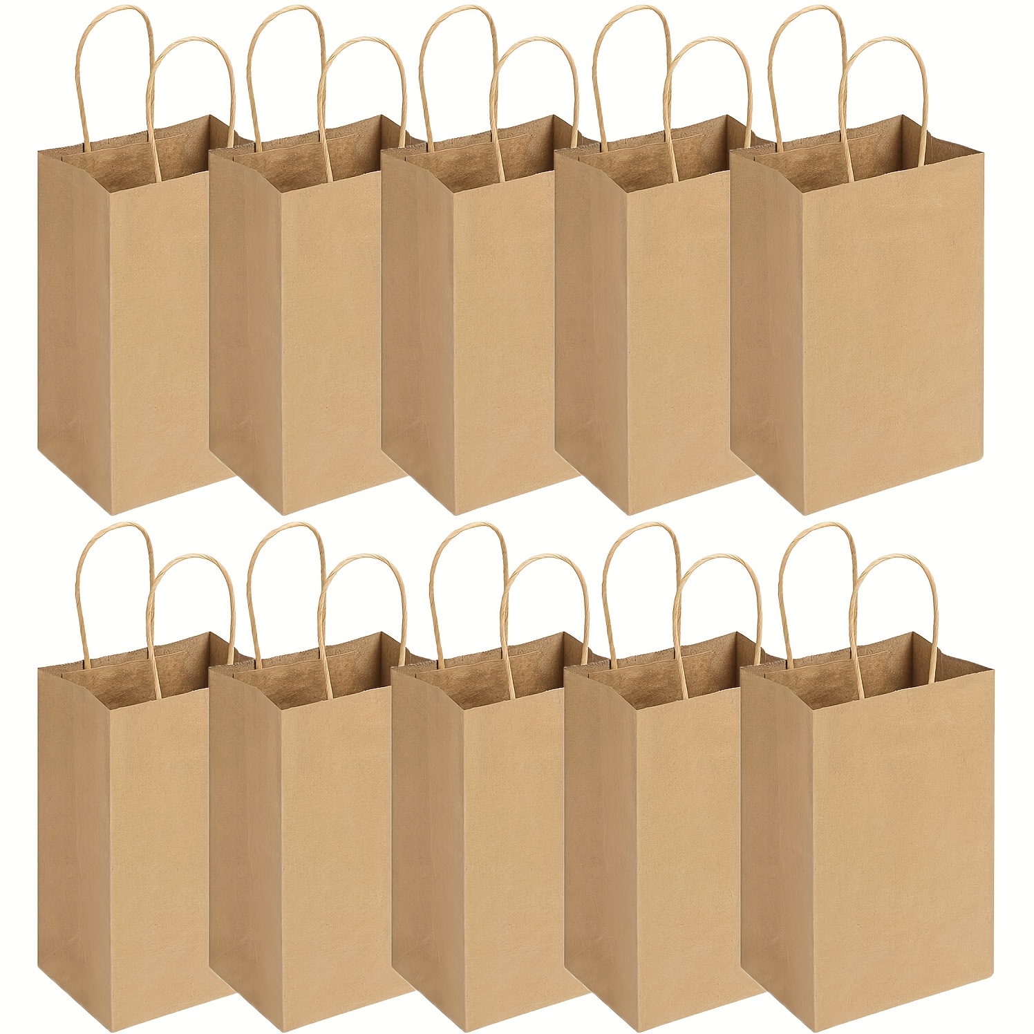 

10 Sacs En , Sacs D'emballage Cadeau, Sacs Cadeaux de Noël, Sacs Tote, Adaptés Aux Sacs Cadeaux En Pour Les Vacances, Les , Les Sacs D'anniversaire, Les Sacs Cadeaux de Fête.