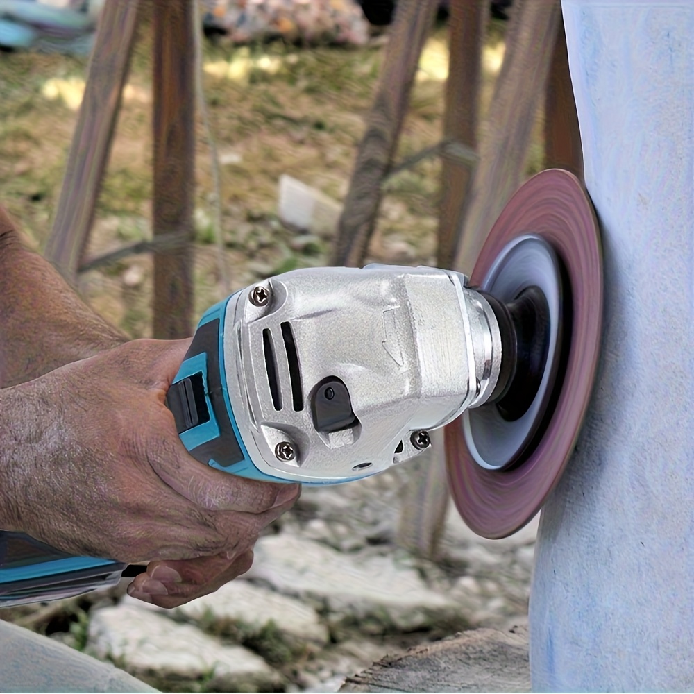 2000W Borstelloze Elektrische Haakse Slijper, 125mm Metalen Hout Slijpen en Polijsten Elektrisch Gereedschap Set, Geschikt voor Meubeldecoratie, Industriële Tuinscène, Verjaardagscadeau voor Echtgenoot, Compatibel met YOFIDRA Batterij, Slijper Elektrisch Gereedschap