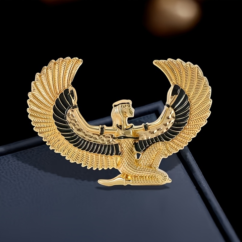 TEMU Broche de Metal para Mujeres, Broche Vintage de con Águila de Esmalte, Accesorio de Ropa Casual para Banquetes y Fiestas, Adecuado para
