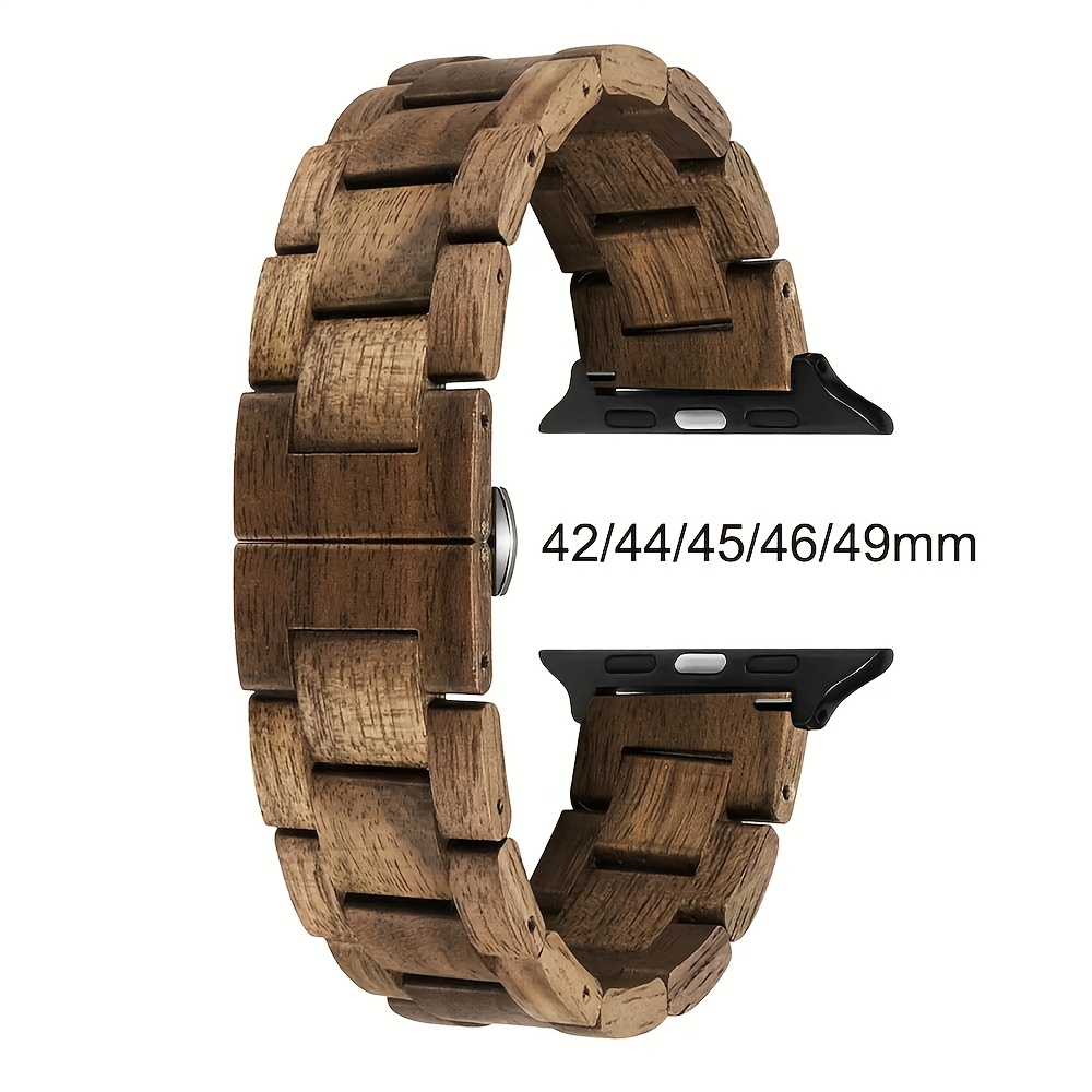 TEMU e de Madeira de , Elegante e Durável, Leve e Confortável para Apple Watch, para Smartwatches, Acessórios para Smartwatches, e para Smartwatch