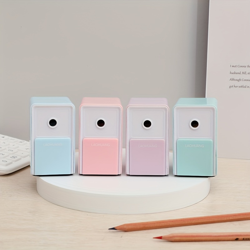 Simple Double Hole Pencil Sharpener For All Kinds Of Pencils - Temu