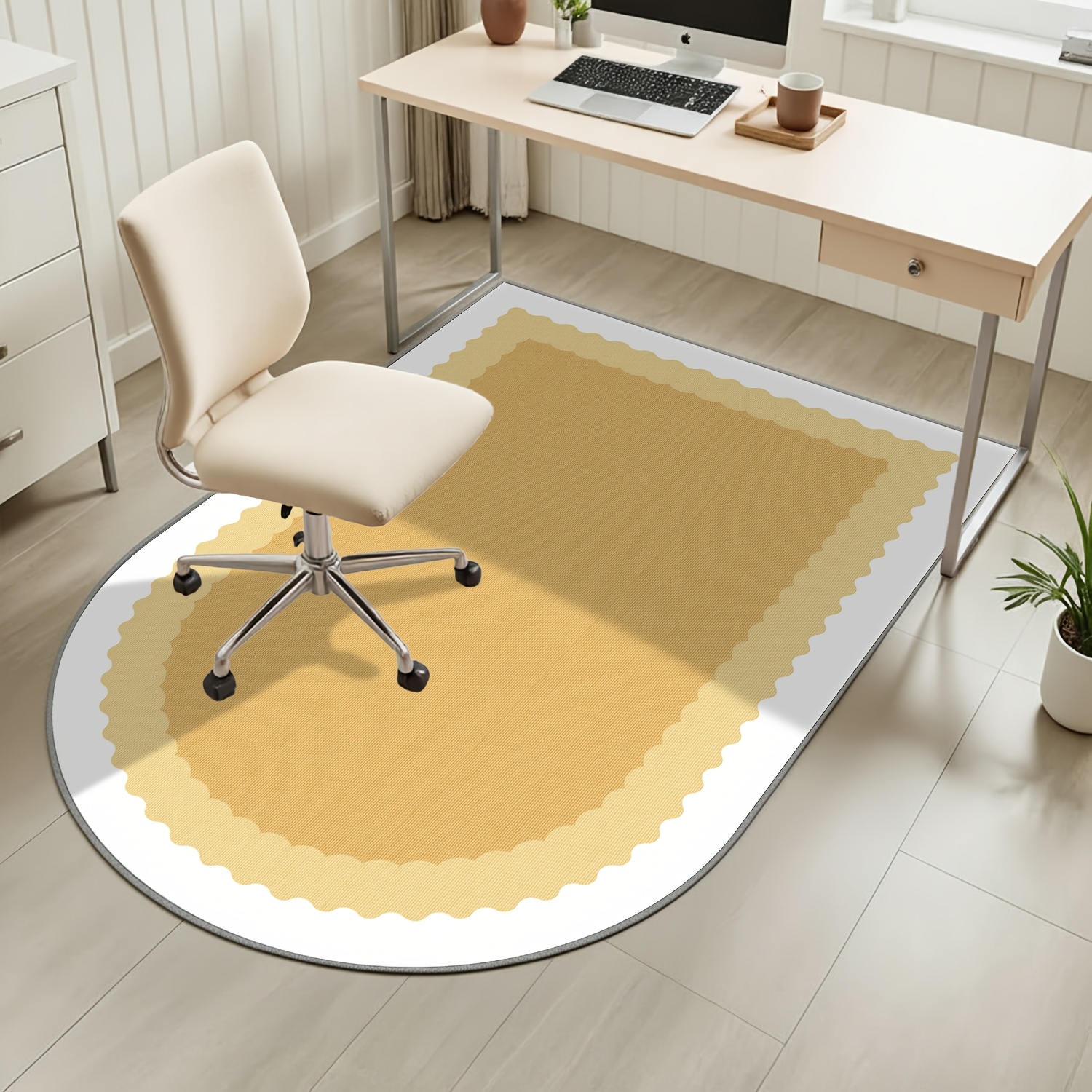 stuhlmatten teppichschutz exquisites druckmuster