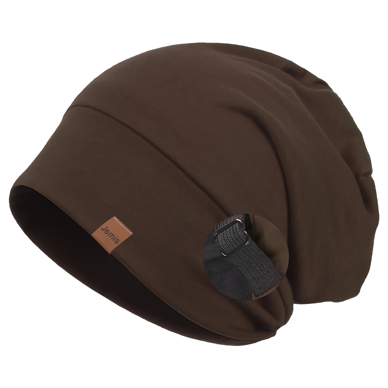 Donne Raso Foderato Cap Sonno Di Colore Solido Sta Floreale Perdita Di Capelli Chemio Headwrap Elastica Larga Fascia Slouchy Beanie Schiaffo Cappello