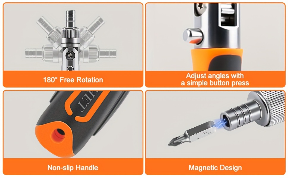 ratcheting screwdriver set   38 in 1 ratchet screwdriver tools versatile magnetic tools for mechanics and diy enthusiasts 2880a Product details 3