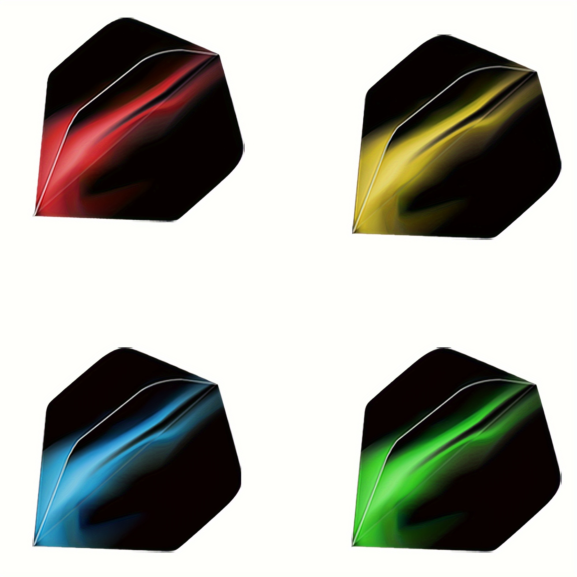 15 stuks, dartflights met creatief patroon