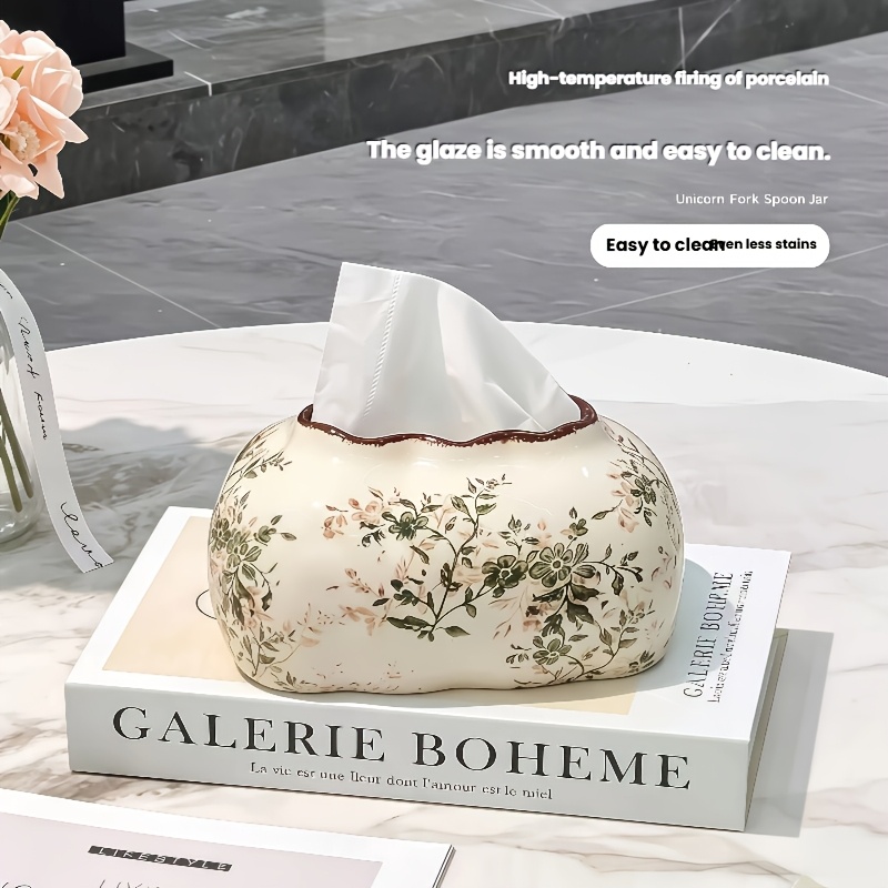 tissue box holder sold on Temu United States