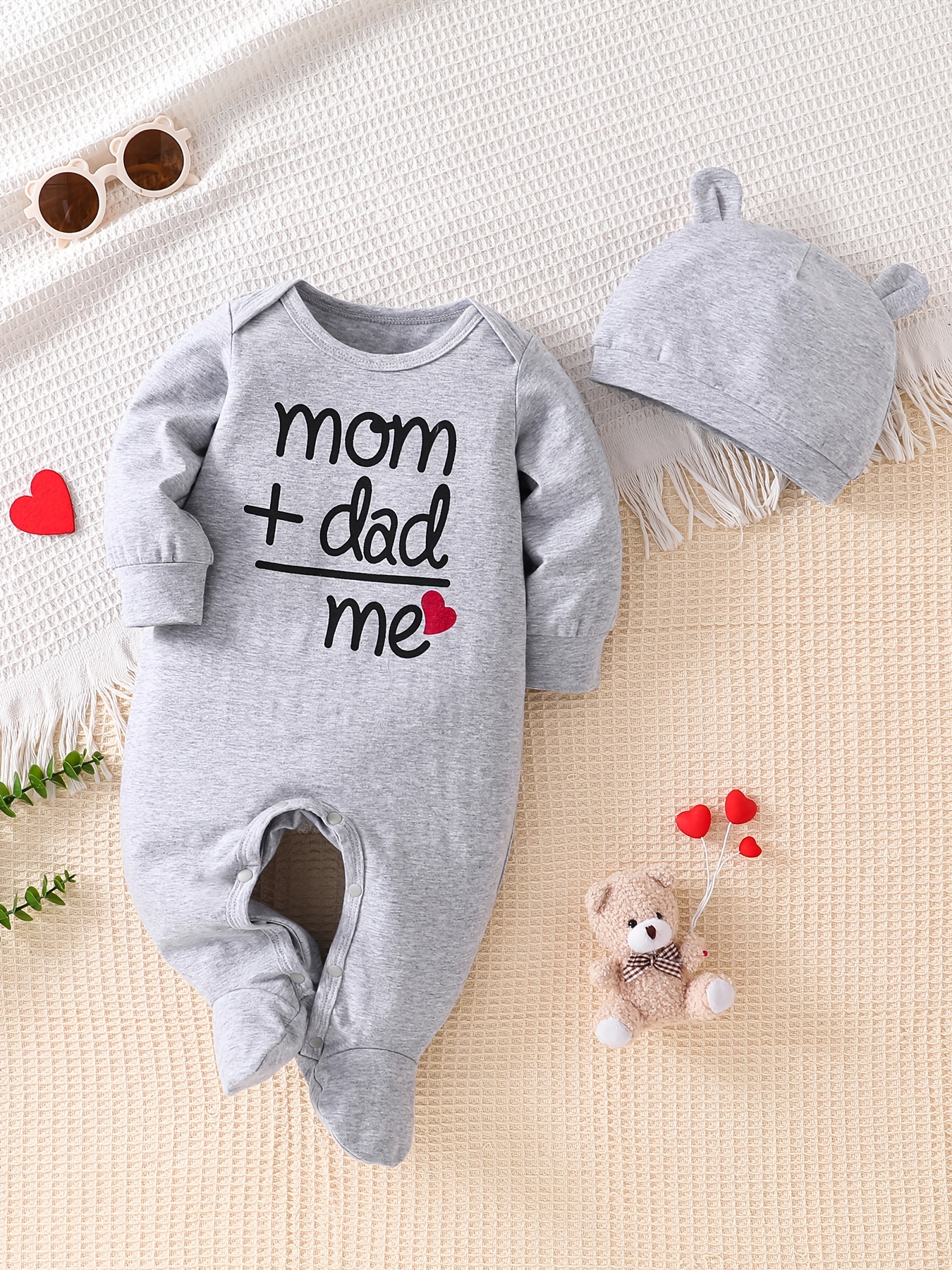 Rompertje met voetjes voor babyjongen