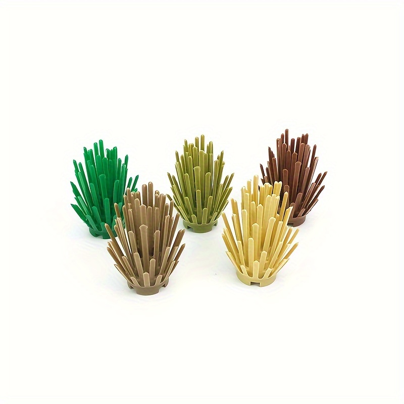 Grass Bush Building Blocks Set for Kids