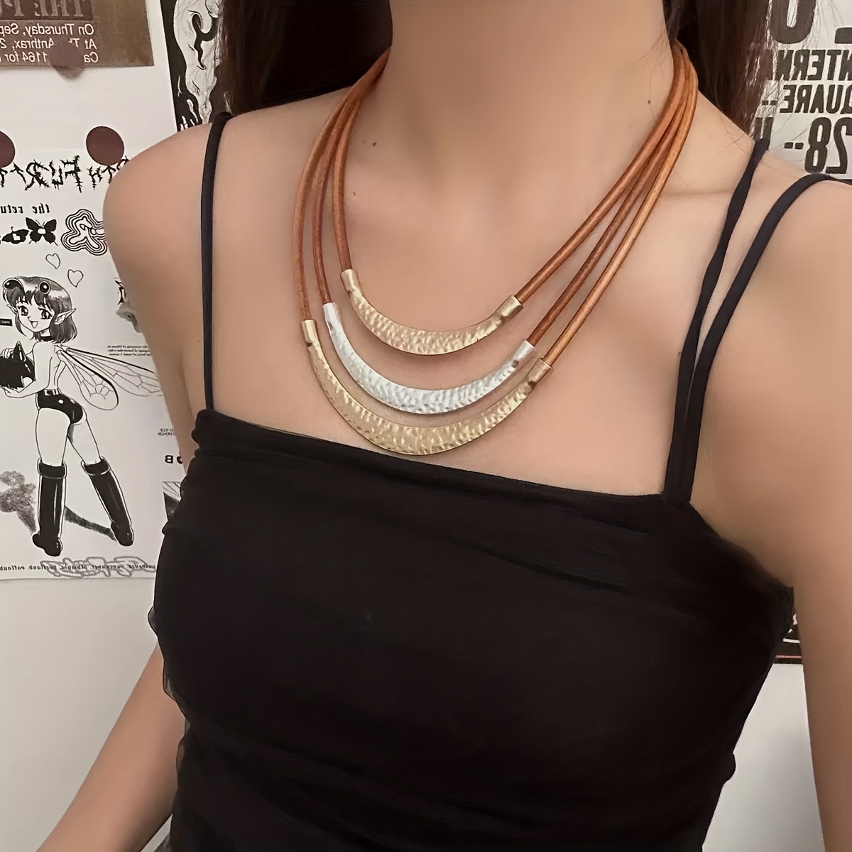 Women's Multi-Layer Bohemian Vintage Necklace, Gift for Her