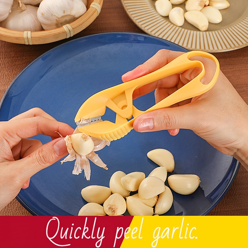 1pc/set, Garlic Peeler and Garlic Crusher Tool for Home and Commercial Use, Manual Garlic Clove Peeler and Clove Remover
