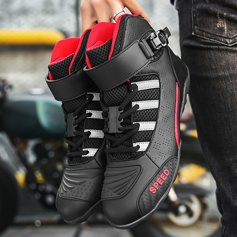 zapatos de conducción de motocicleta para hombre para un
