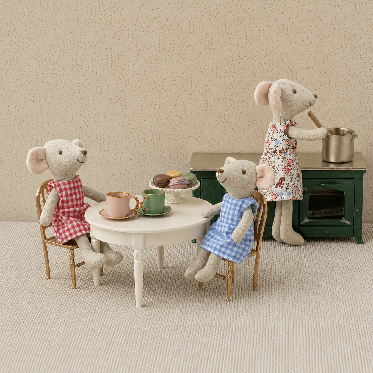 Danish Nordic Style Cute Mini Mouse Set