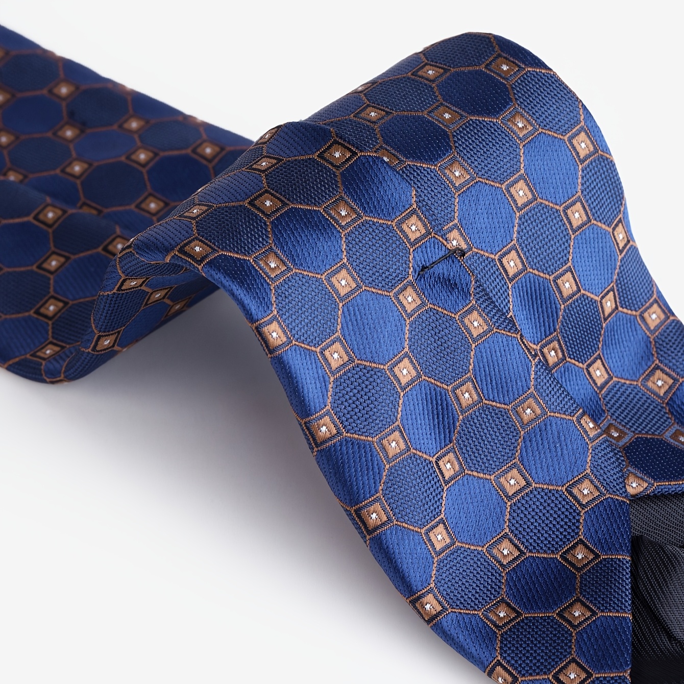 Men's Premium Light Blue Cashew Pattern Dress Casual Tie