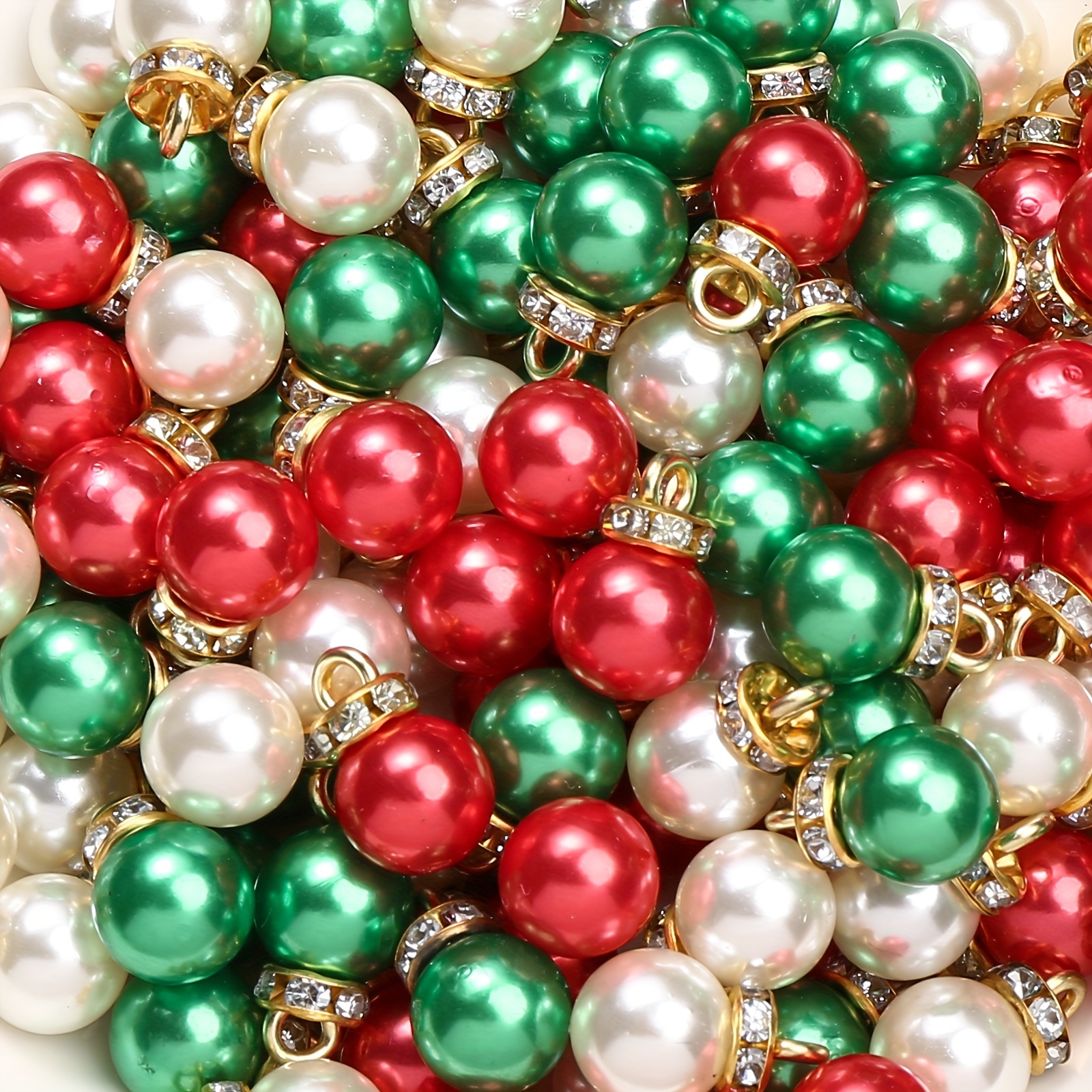 

20pcs Christmas - Pendants For Diy Bracelets & Accessories