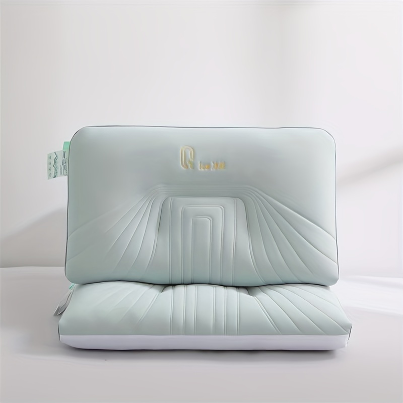 TEMU 1pc 3d Comfortable And Stress- Cervical Pillow, An Ideal Daily Pillow For Adults, Suitable For High-end Hotels, Rooms, And Bedrooms, And Perfect