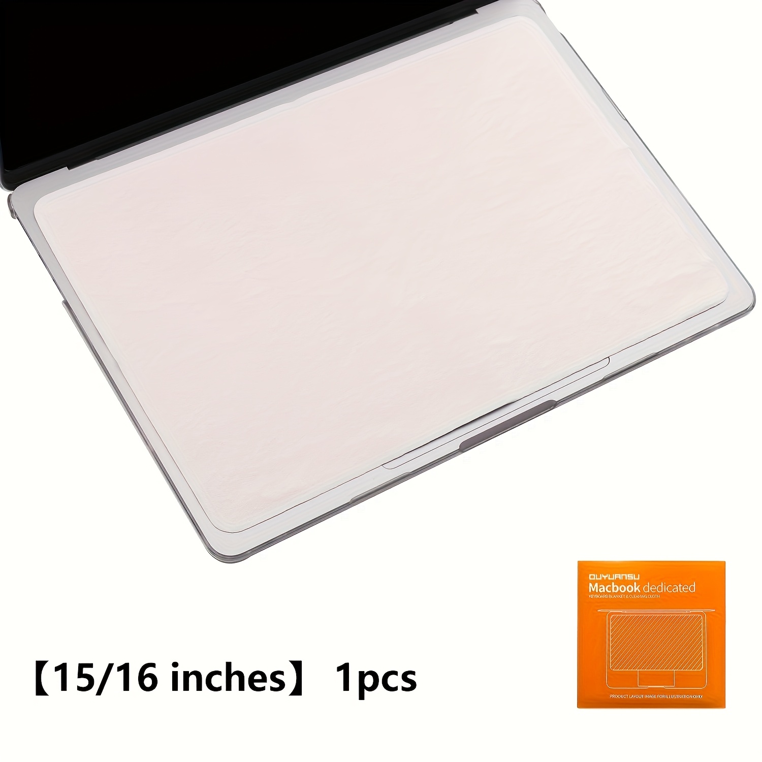 Image of 2-pack/1-pack Microfiber Laptop Screen Cleaning Cloth, Microfiber Dusting Cloth, Laptop Keyboard Cloth, Suitable For /13/14/15/16 Inch, Lens Cleaning Cloth, Eyeglass Cloth