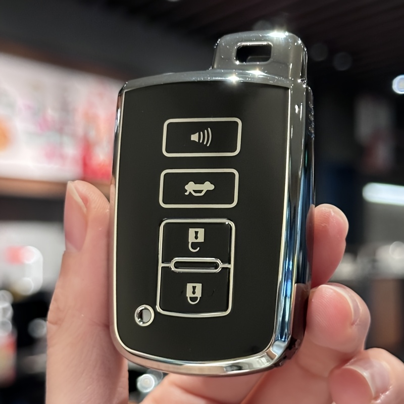 TEMU Tpu Key Fob Case For Camry, Corolla, Chr, Rav4, Avalon, Highlander