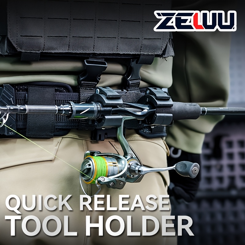 molle fishing rod holder Color Coated Panel Case Bundle Blue All necessary hardware is included Color Coated Molle Panel Fishing