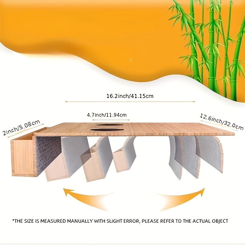 hardwood sofa arm tray decorative   natural   portable   board side table for living room living room furniture details 5
