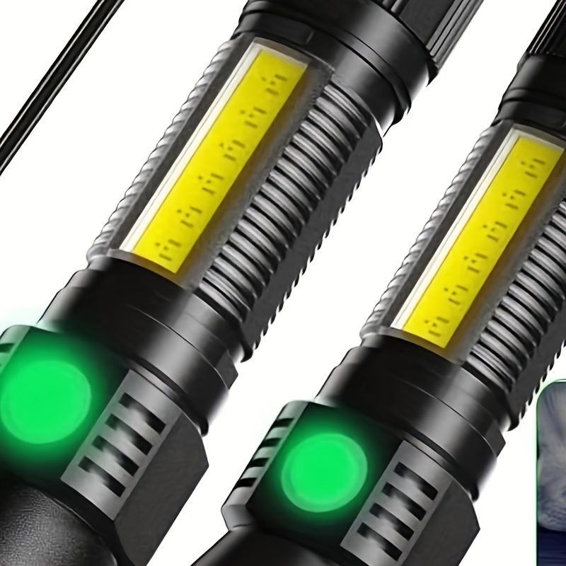 

Rechargeable Led Uv, & Cob - 4 For Camping, , Detection | Sidelight &