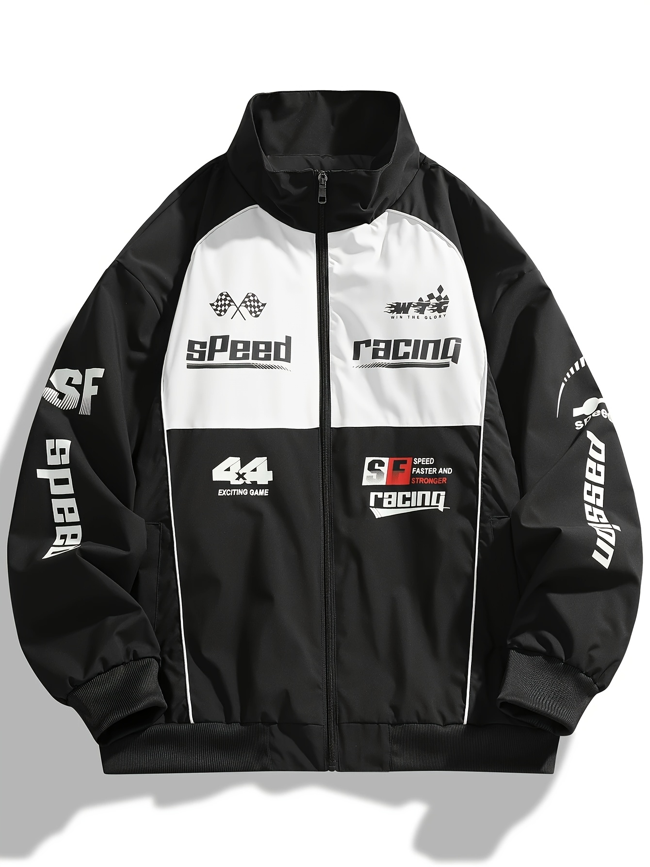 山根康広　RACING the MOON TOUR ’95-’96 jacket racing jacket sold on Temu Canada