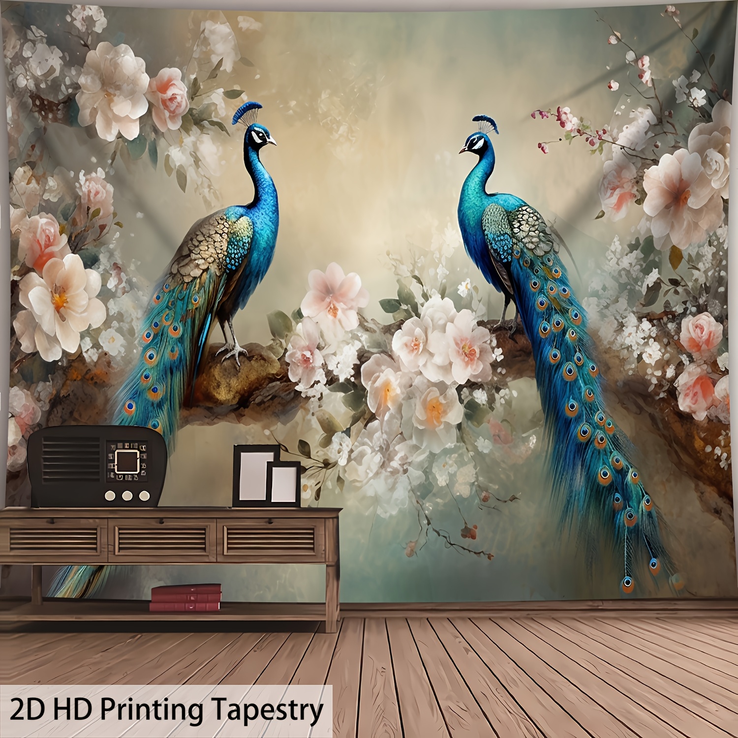 TEMU 2d Flat, [ 2d Flat Printing] 1pc Ultra Large Size Photo Background Cloth Wall Hanging Large Size Polyester Tapestry For Living Room Bedroom