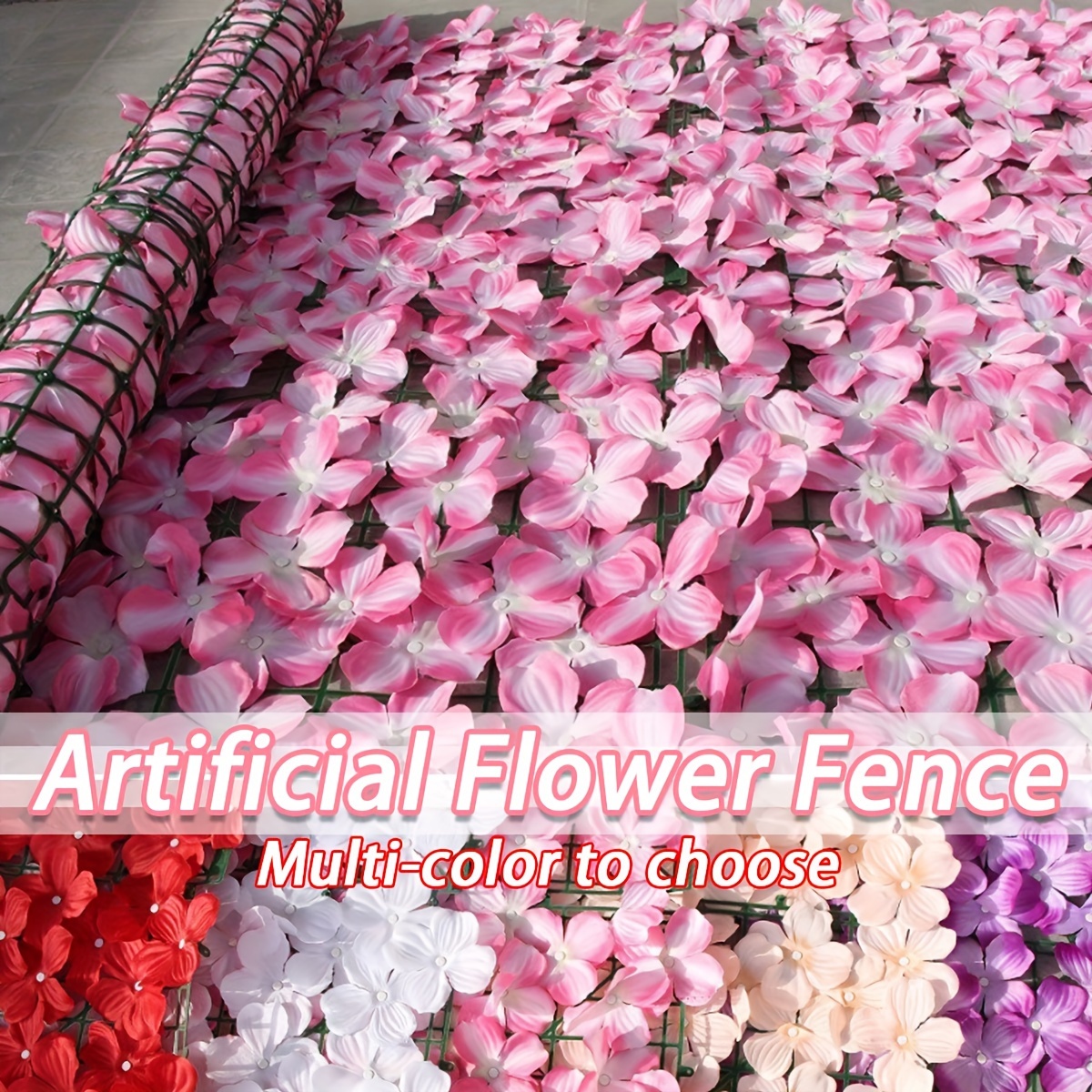 

Add A Touch Of Elegance To Your Home Or Event With Artificial Flower Wall Panels!