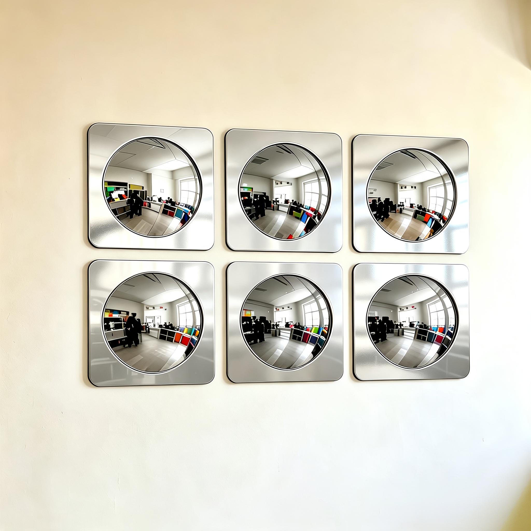 TEMU Acrylic Bubble Wall Mirror, Convex Mirror For Wall Decoration, Classroom, Bedroom Arrangement