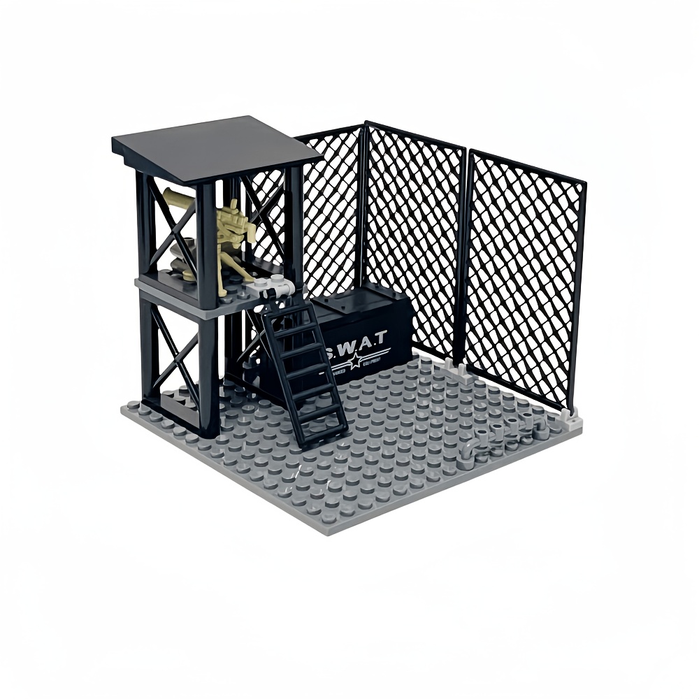 Ideamoc MOC Outposts Building Blocks, DIY Construction Toy
