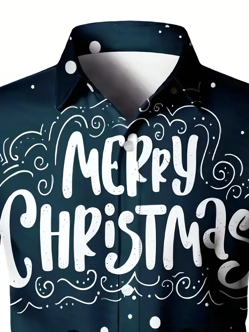 mens christmas themed dress shirts Xdzjlr Mens Christmas Shirts Xmas Themed Button Down Long Sleeve Shirt Festive Holiday Party Wear Comfortable Casual Dress Shirt With Classic Collar
