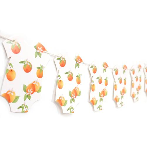 little cutie bodysuit paper garland little cutie paper garland banner for birthday baby shower decor little cutie bodysuit decorations gender reveal decor birthday decorations spring decorations