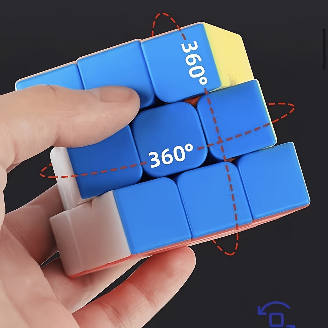 Three-Layer Cube Puzzle Set, Educational Toy