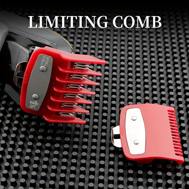 2pcs Set Of Comb Hair Clipper Accessories, Hair Clipper Protection, Professional Hair Clippers, Designed Hair Clippers, Razors, Hair Clipper Accessories