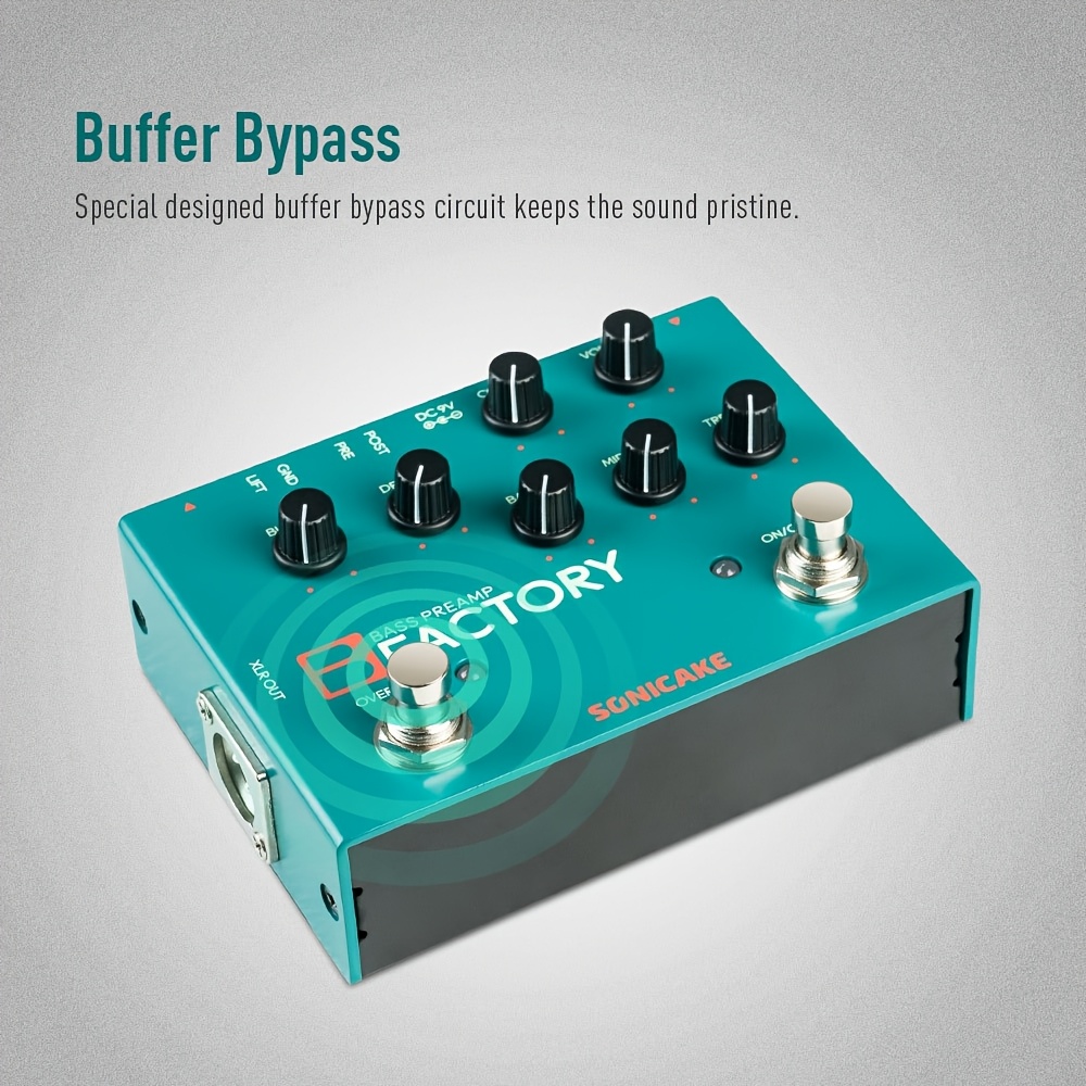 bass pedal preamp compression - Temu