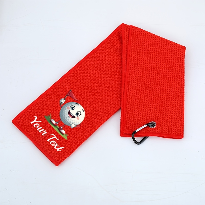 TEMU Serviette de personnalisée 1 pièce en microfibre avec motif et votre nom, lavable à , adaptée à l'utilisation sur et à l'entraînement, super