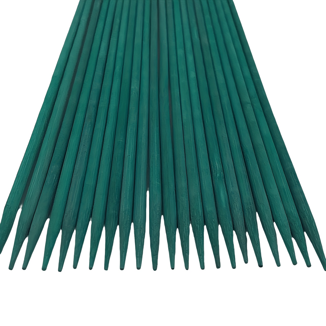 Image of 30pcs, 53cm/20.87inch Bamboo Plant Stakes, Indoor Bonsai Plant Support Sticks, Sturdy Wooden Bamboo Poles For Garden Plants, Floral Plant Support Stakes