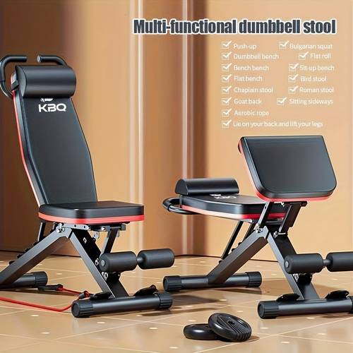 adjustable household multi functional with horn shaped press fitness chair sit up assistance equipment suitable for full practical when tilted and lying flat quickly folded 800 pound load capacity with tensile