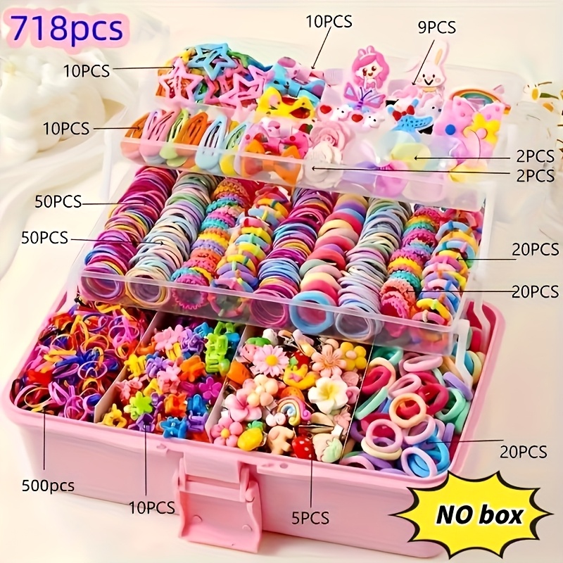 718pcs womens cute   hair accessories set including high   hair ties   hair   essential for everyday styling simple hair tie combo suitable for   perfect gift