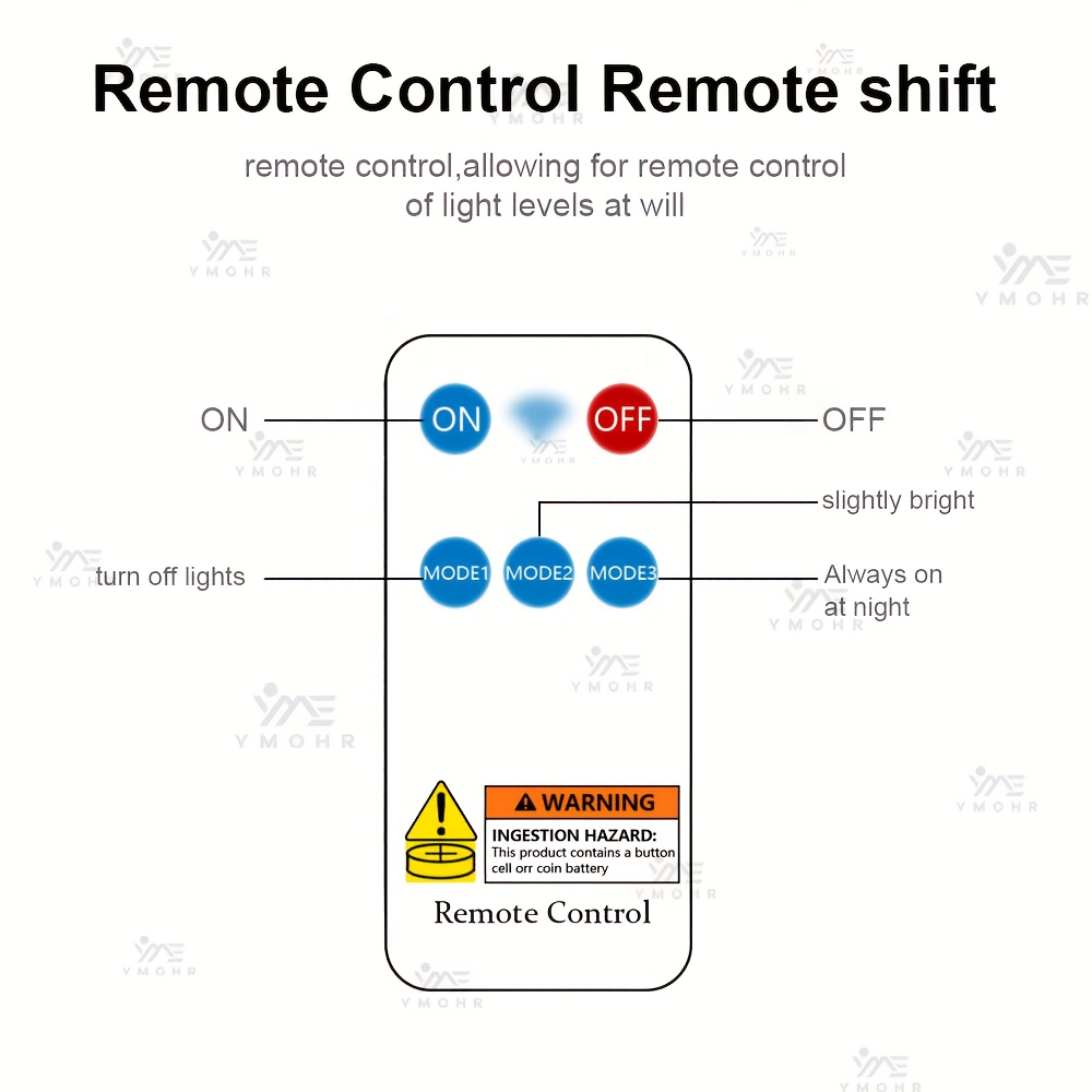 1  bright solar outdoor lights 108 cob solar lights outdoor wall light led light sensor movement outdoor solar spotlight garden decoration outdoor solar lights   street light Product details 9