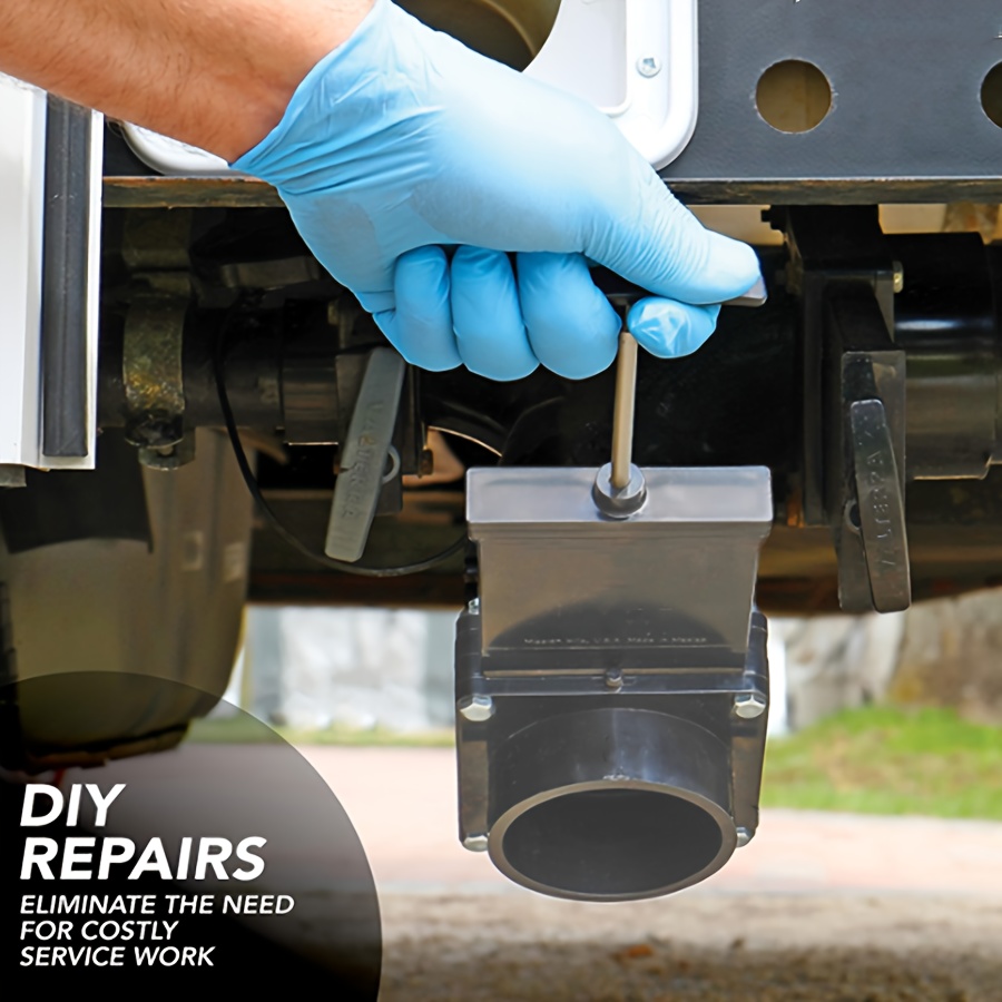 Rv Sewer Standard Waste Valve Water Tank Dump Drain Leak Temu