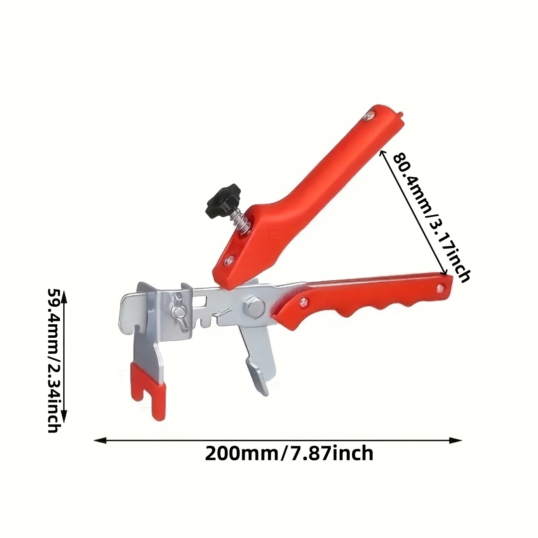TEMU Xxsl 1pc Professional Tile Leveling Plier – Hand Floor Pliers Tiling Installation Tool Tile Locator Leveling System - Suitable For Diy And