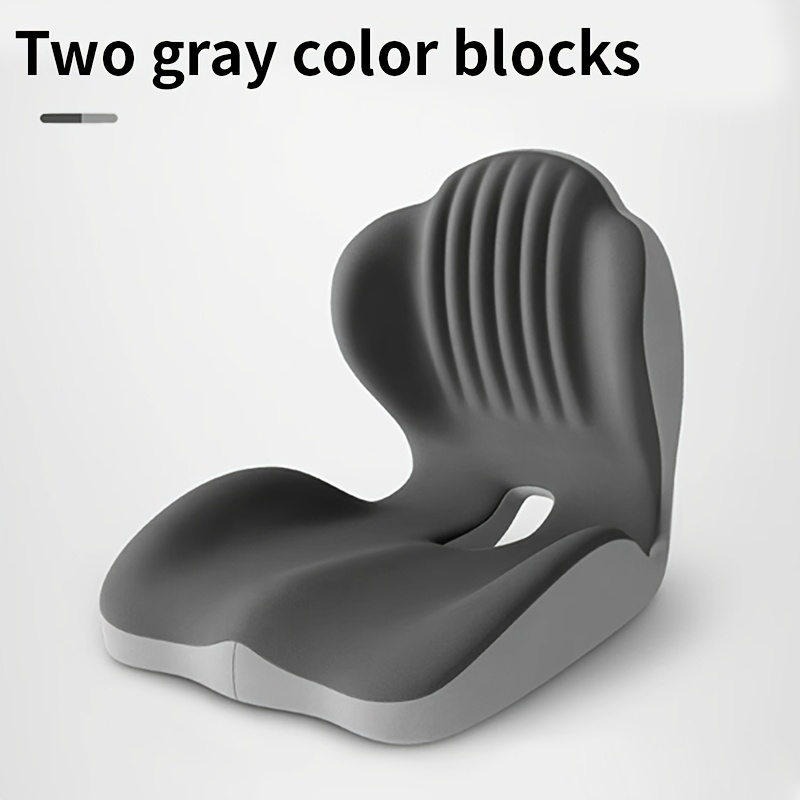 TEMU Integrated Hip And Lumbar Support Pillow, Ergonomic, High-strength Back Support, Breathable, Suitable For Home, Office, Study, Living Room, Car,