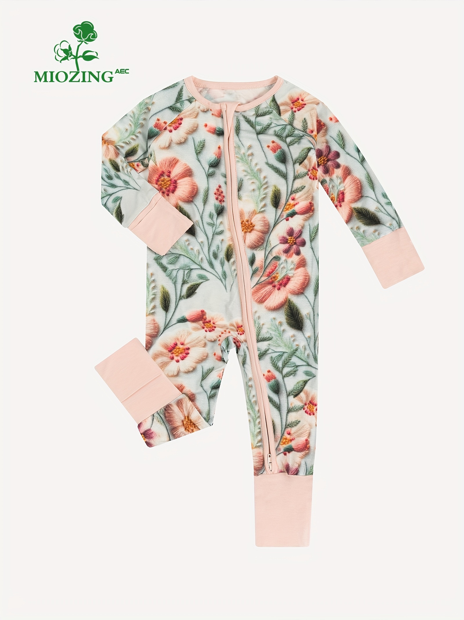 Baby Floral Bodysuit - Temu