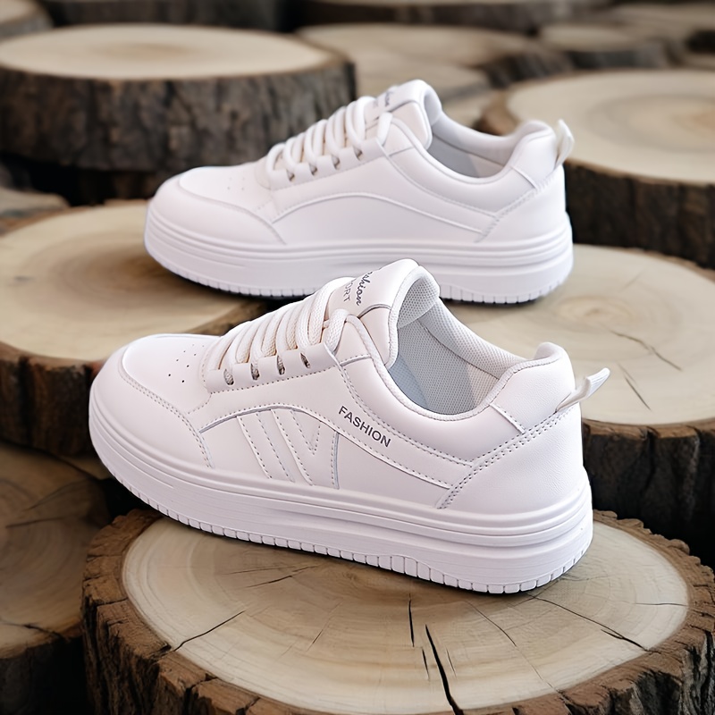 Nuevas Zapatillas de Mujer 2025, Zapatos Deportivos Casuales y a la Moda para Estudiantes - 【Blanco】, US 5.5