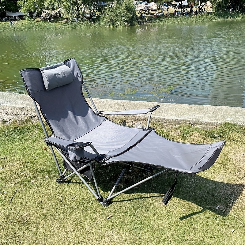 Silla Plegable Doble Aire Libre, Silla Portátil Sillón Respaldo