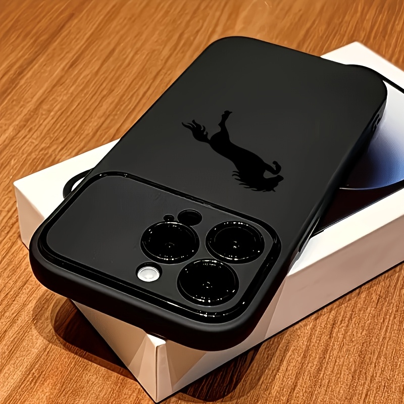 TEMU Phone Case: Simple And Creative Horse Phone Case Suitable For Iphone 18 17 16 15 14 13 12 11 Pro Max 17 Air Xr X Xs 15 Plus, Frosted Shockproof