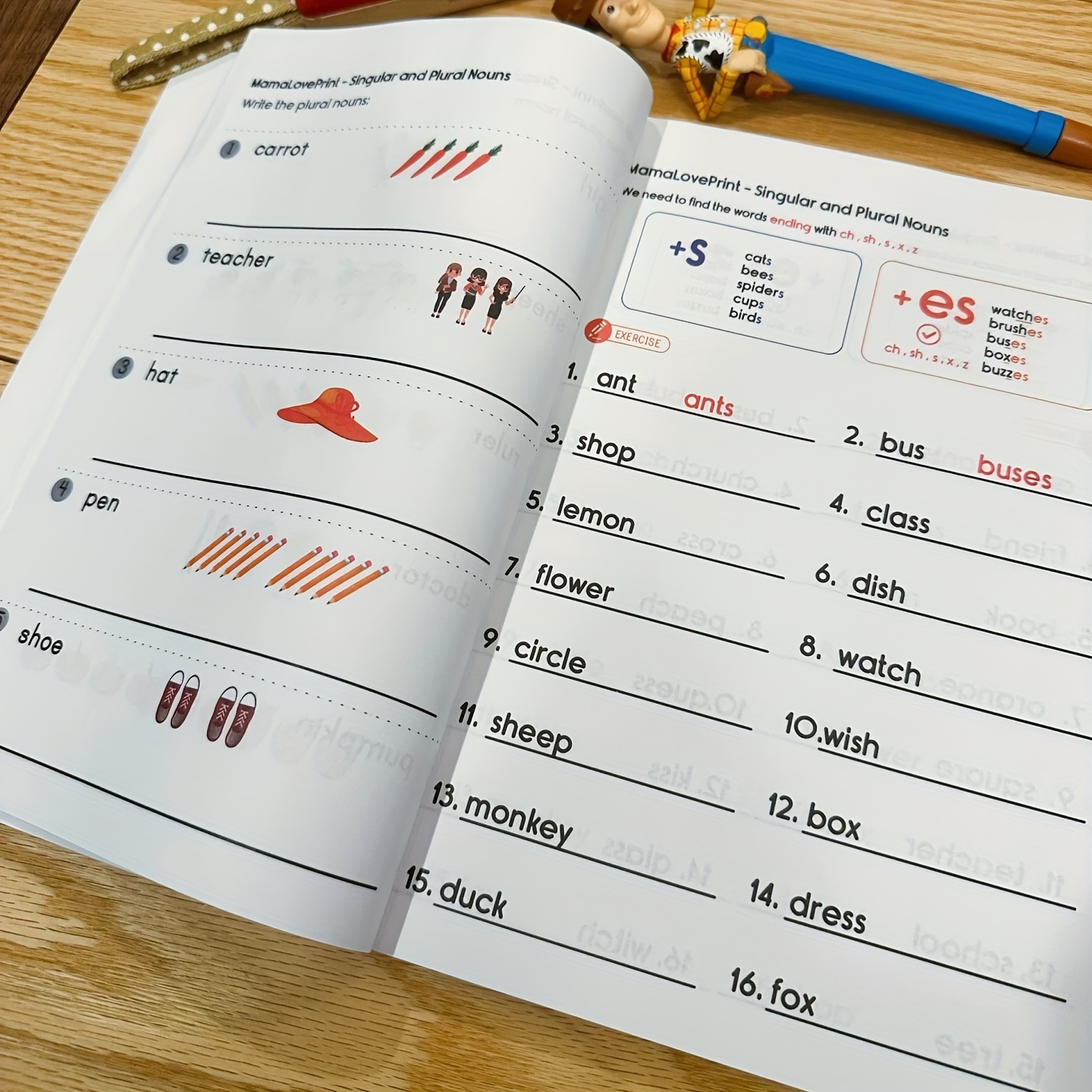 English Grammar Workbook With Tracing Practice - / , Articles (a/an), Sentence Patterns - For Beginners & - With Answer Key - Everyday & Academic Use, Language , Organized Layout, Clear