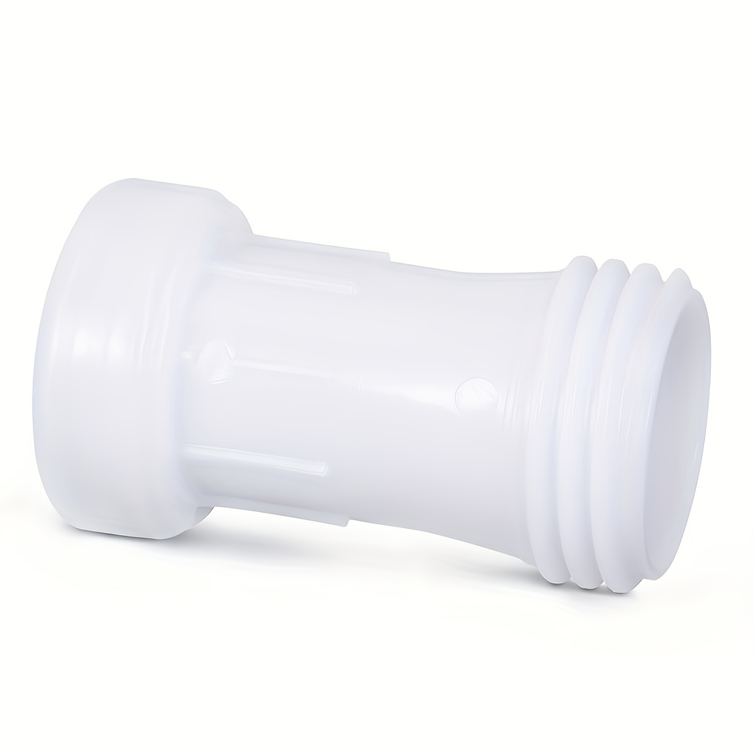 1pc Ibc Tank Extension Connector White, Extended Drainage Pipe Fitting, Flow Tube Joint For Rain , Water Storage Tank Adapter Accessory, Pressure Resistant, Rustproof And
